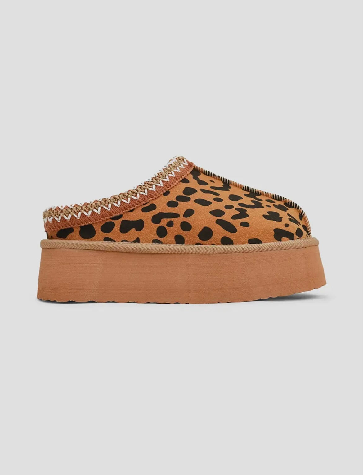 Cheetah Extra Platform Slippers