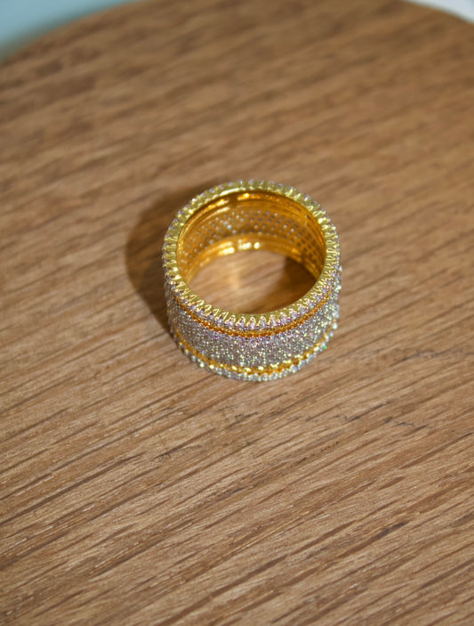 Chunky Multi-Diamond Ring