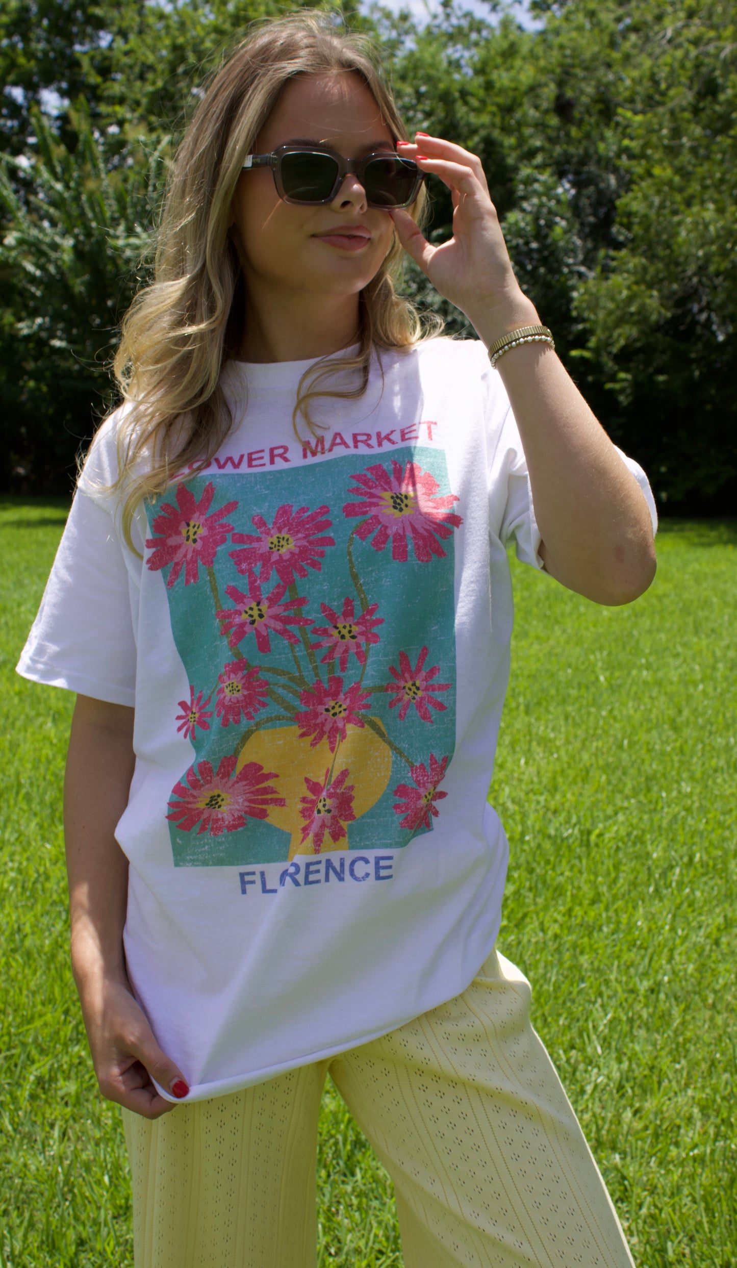 Summer Flower Market T-Shirt