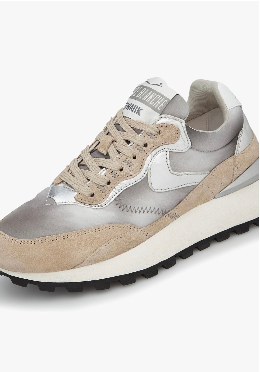 Voile Blanche Beige-Grey Qwark Hype Woman Shoe