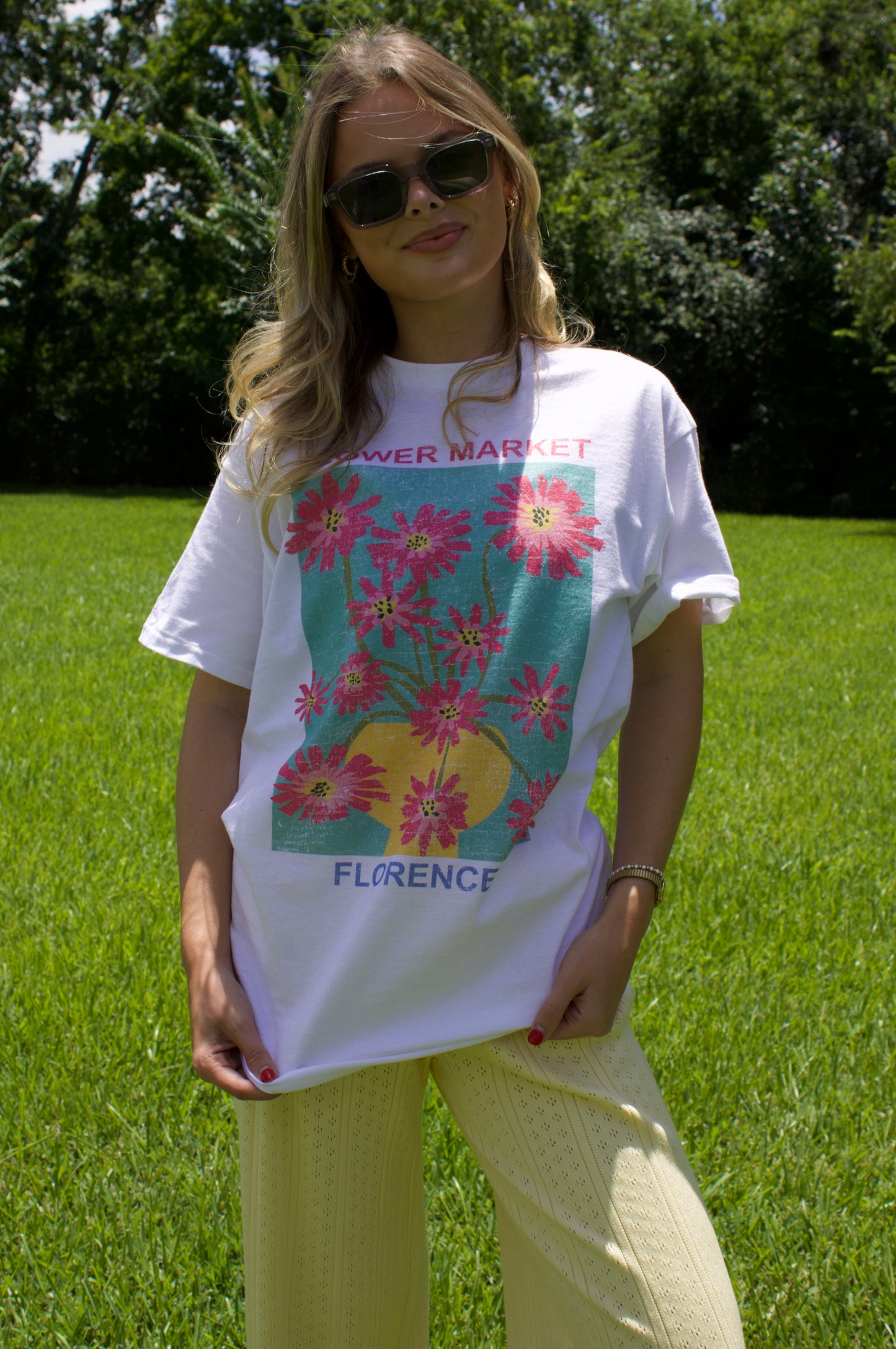 Summer Flower Market T-Shirt