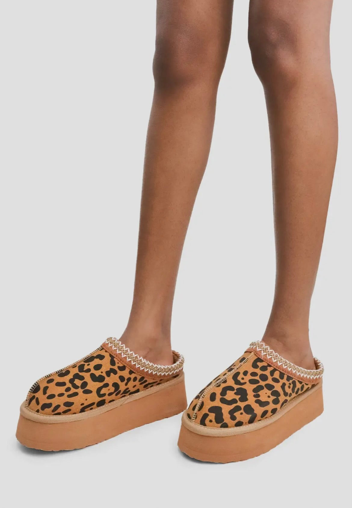 Cheetah Extra Platform Slippers