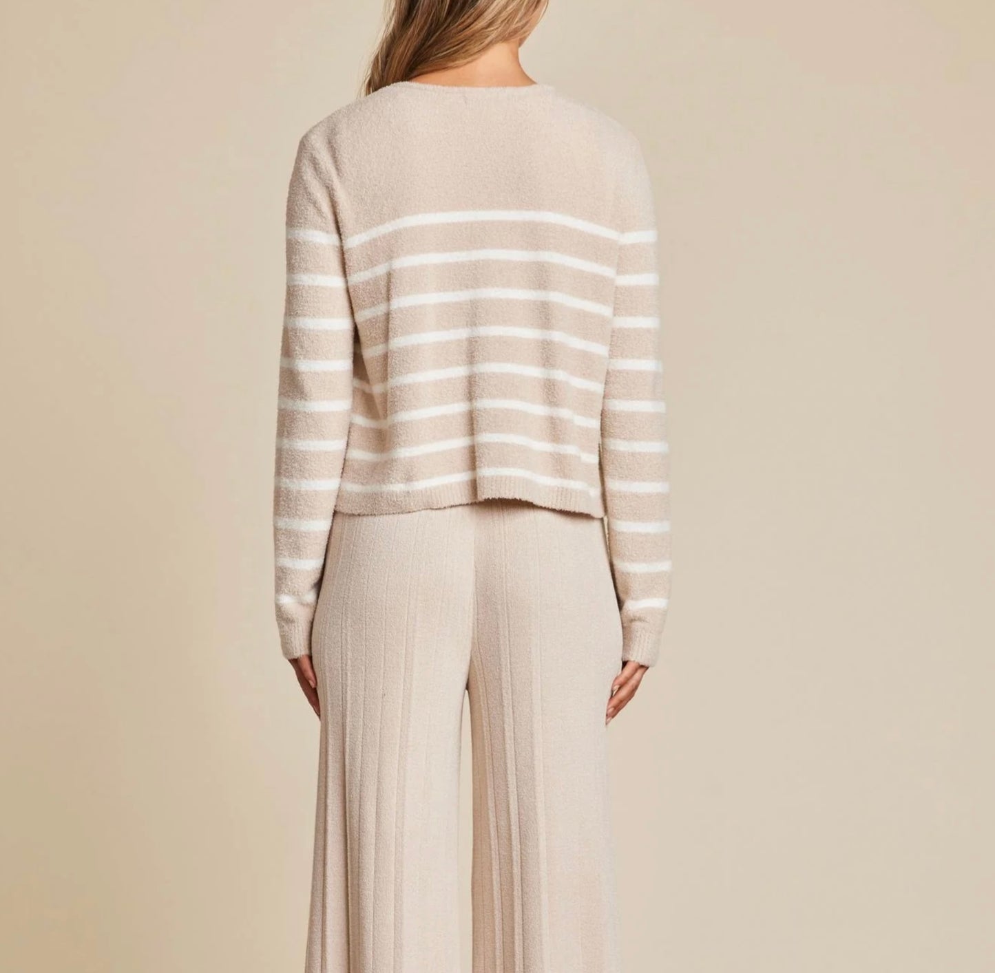 Barefoot Dreams CozyChic Striped Cardigan
