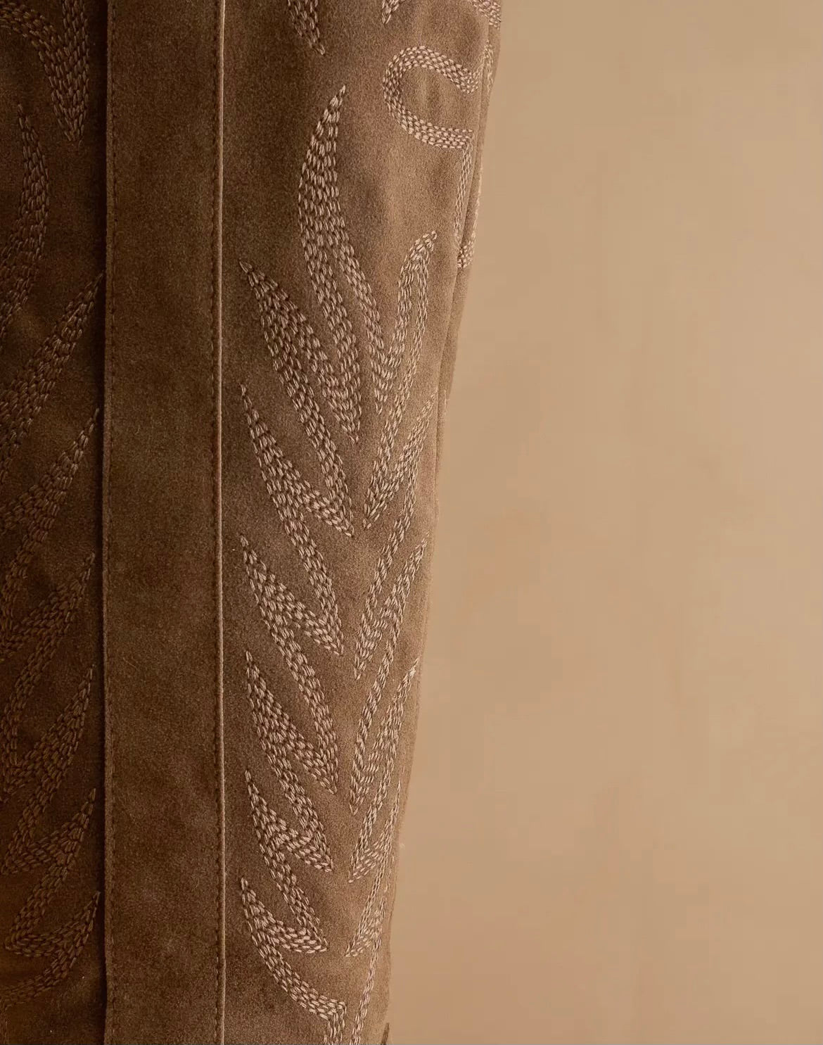 Samara Brown Embroidered Western Tall Boots