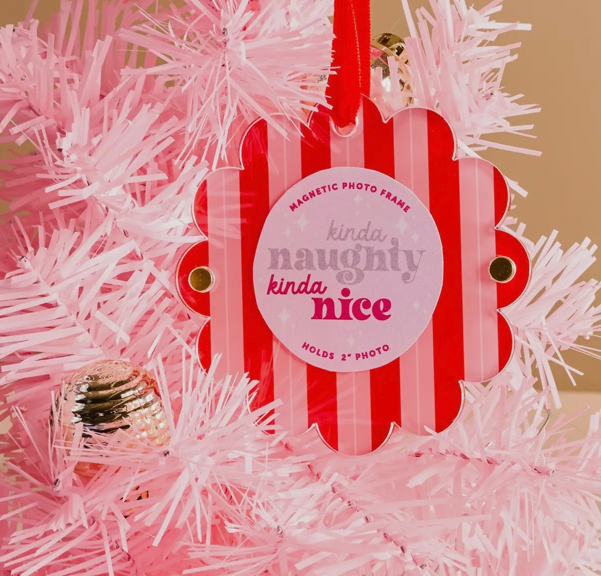 Scallop Picture Frame Ornament