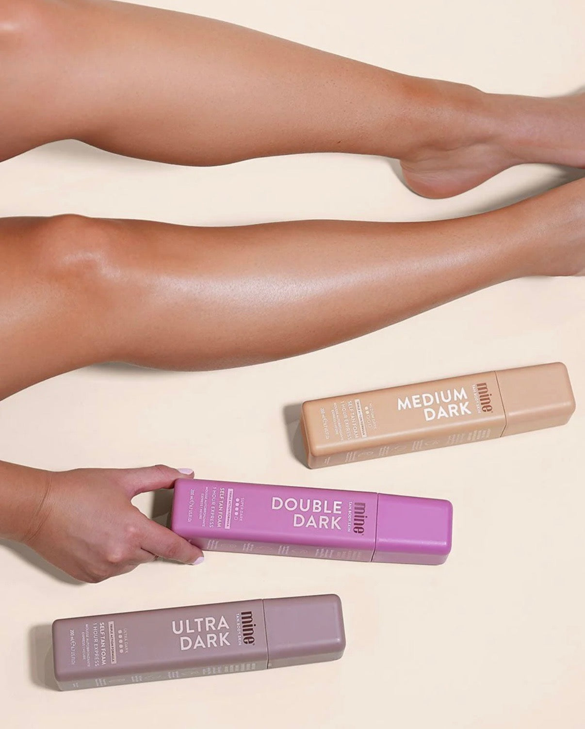DOUBLE DARK SELF TANNING FOAM