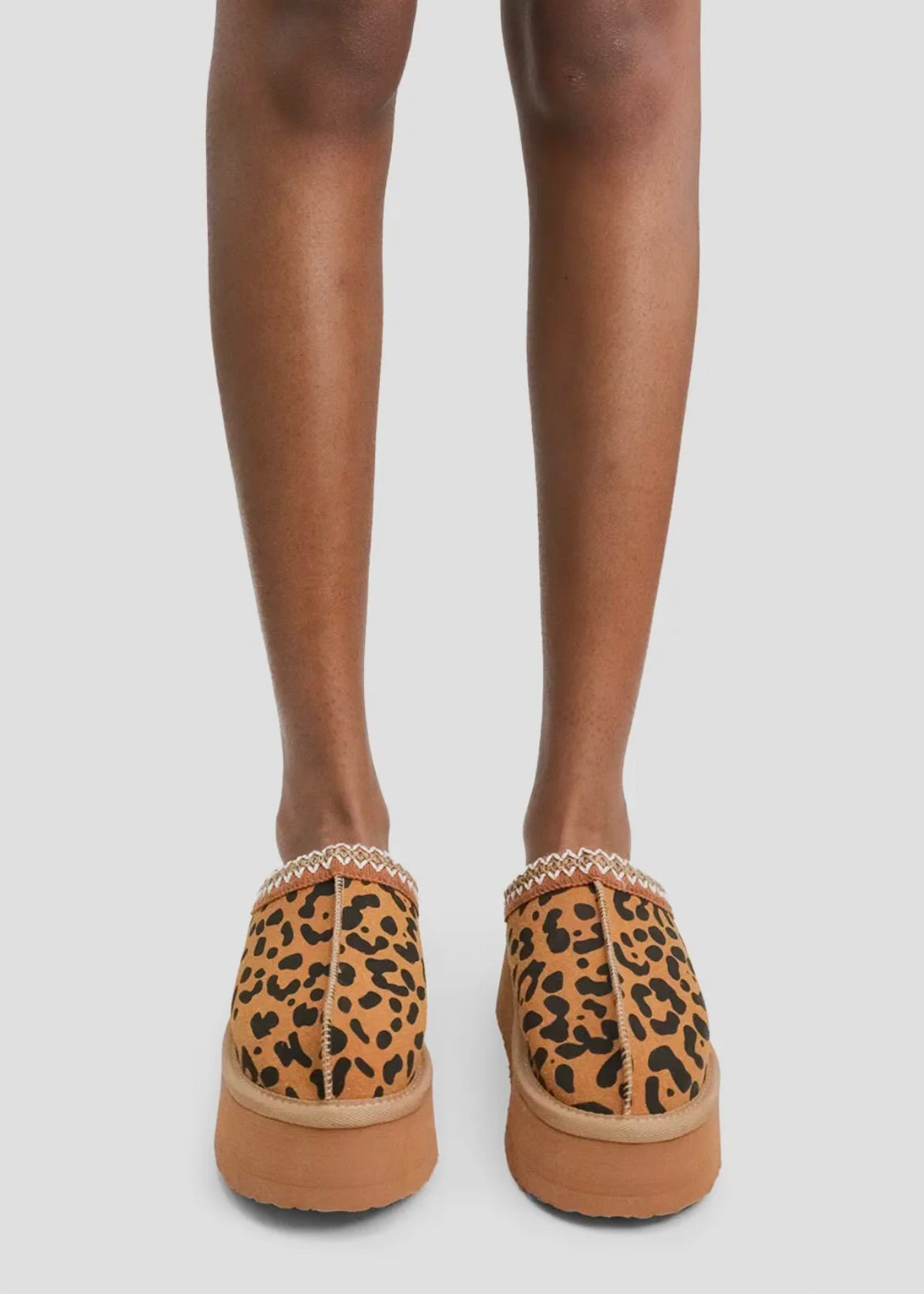 Cheetah Extra Platform Slippers