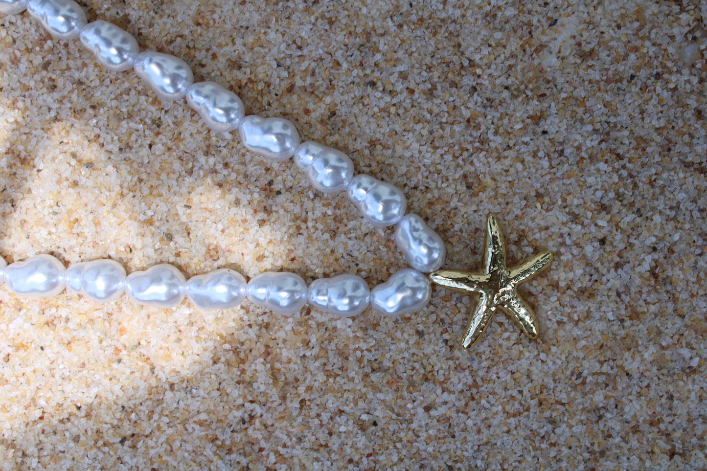 Sea Star Pearl Necklace