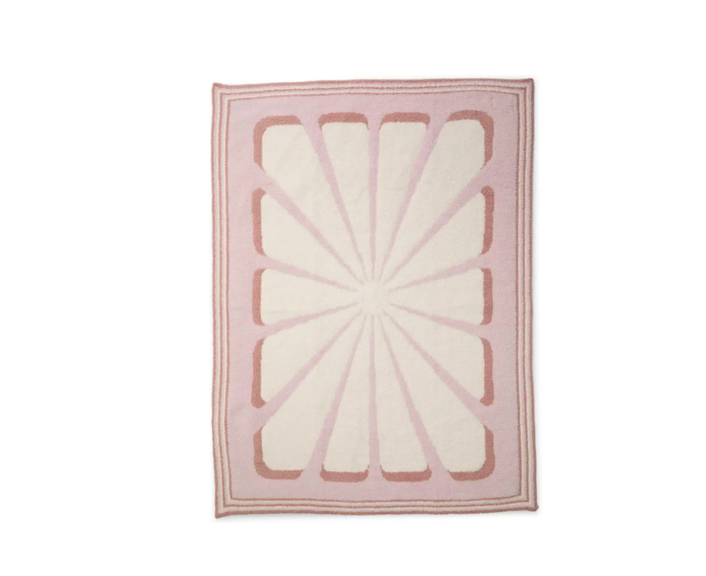 Cozy Chic Floral Sunburst Stroller Blanket