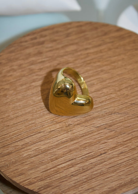Chunky Heart Ring