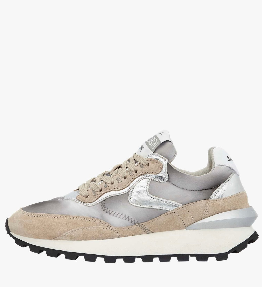 Voile Blanche Beige-Grey Qwark Hype Woman Shoe
