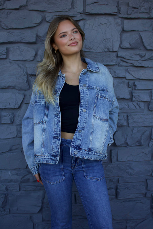 Boxy Denim Jacket