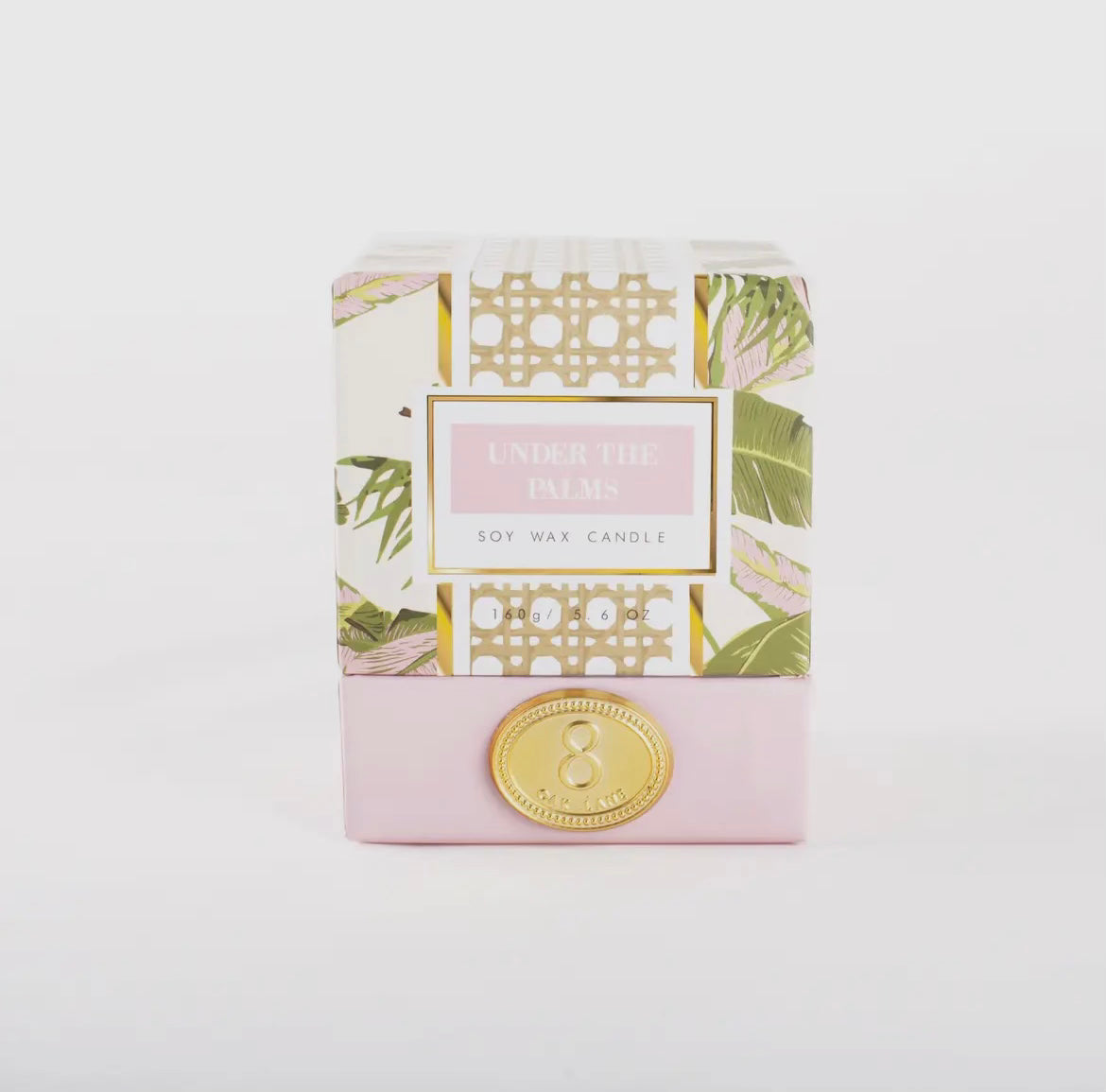 Under The Palms 5.6OZ Soy Wax Candle