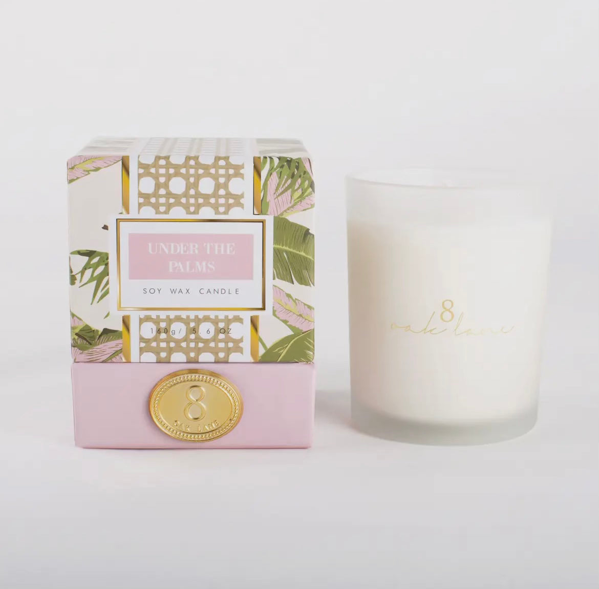 Under The Palms 5.6OZ Soy Wax Candle
