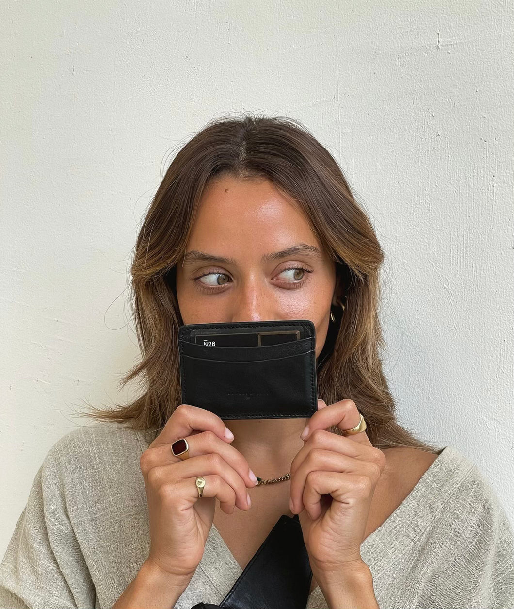 Mandrn Luxe Cardholder in Black