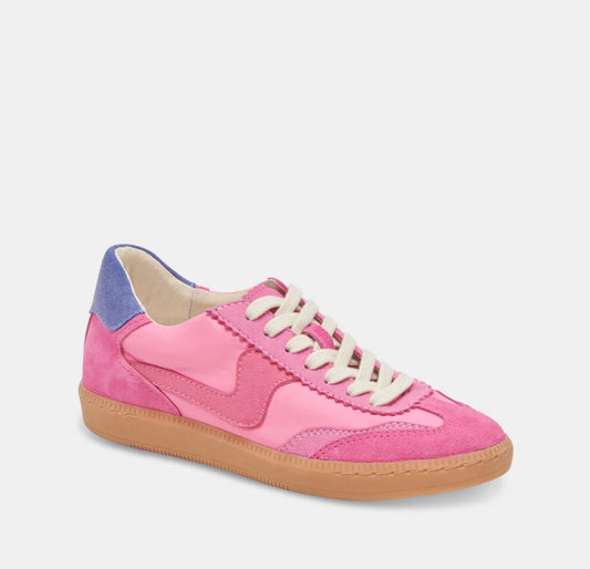 Dolce Vita Pink Suede Notice Sneakers