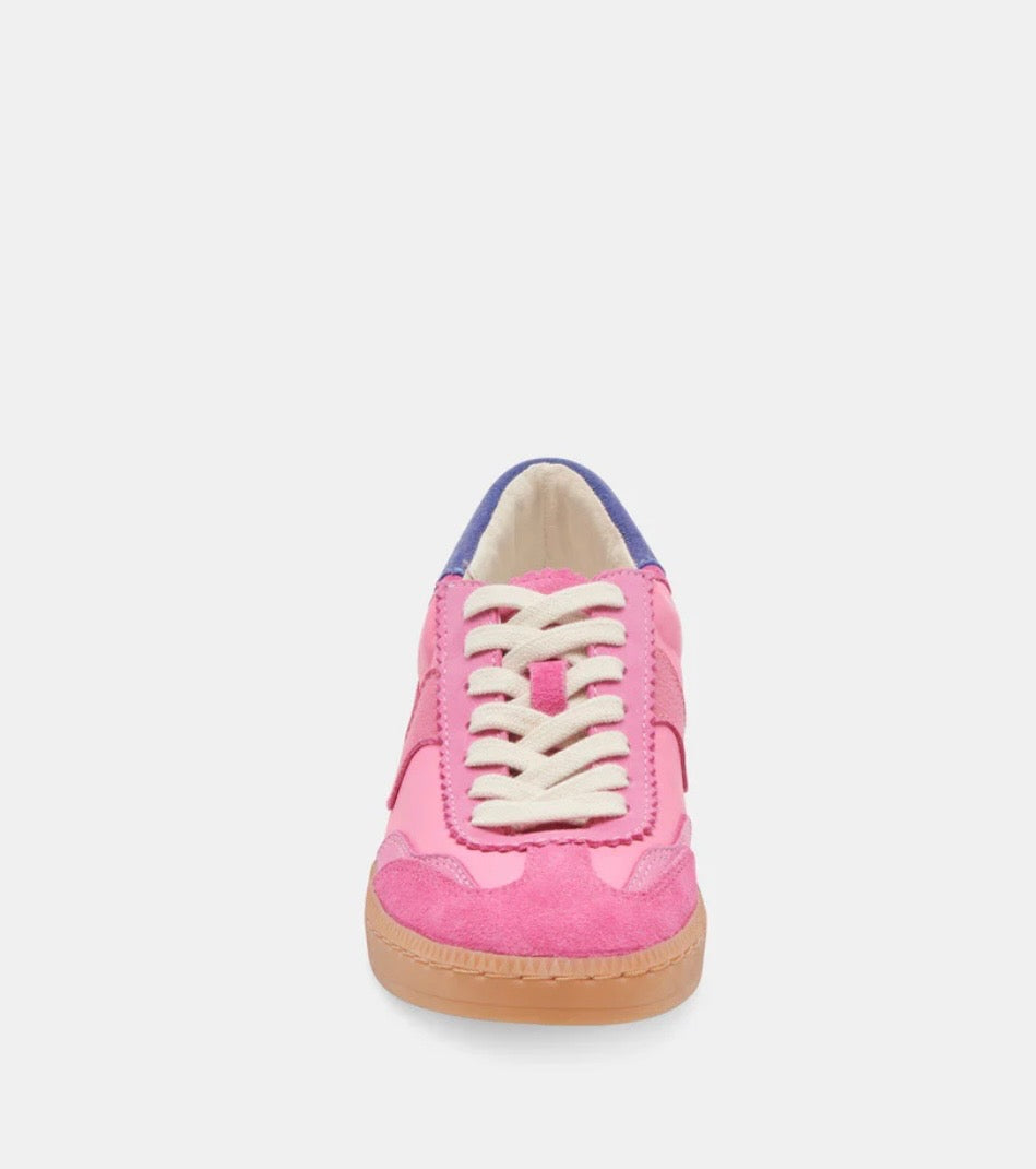 Dolce Vita Pink Suede Notice Sneakers