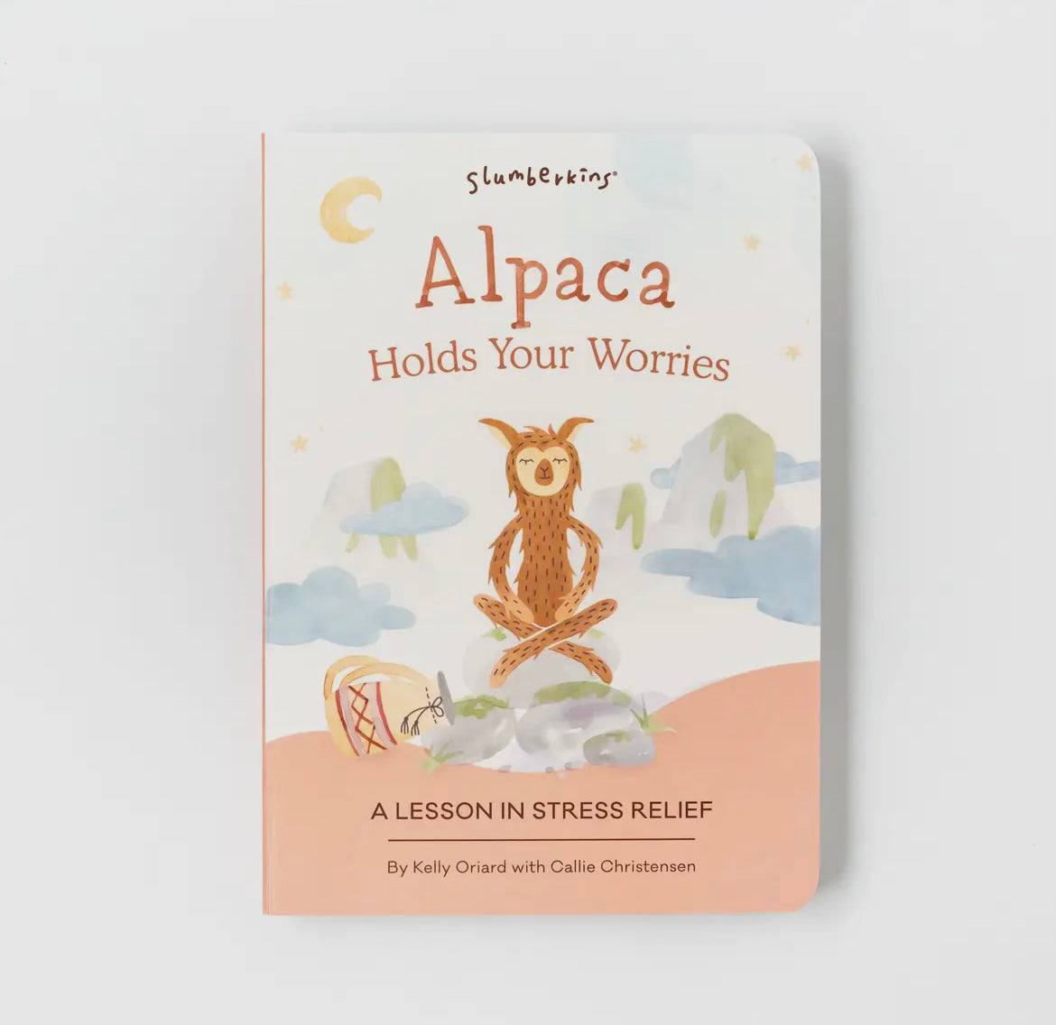 Slumberkins Alpaca’s Stress Relief Plush Set + 2 Books