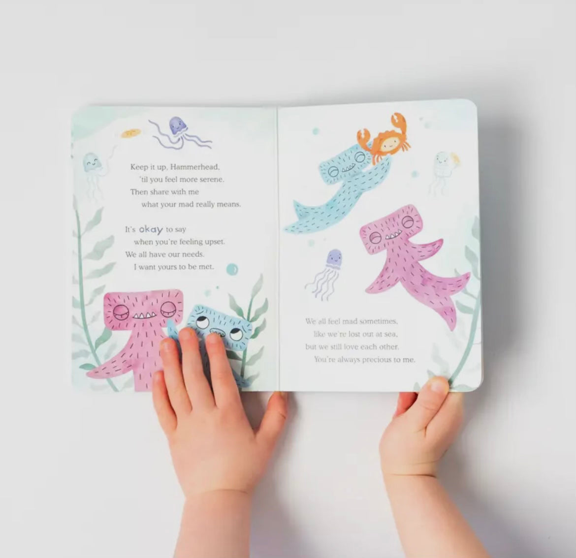 Slumberkins Hammerhead’s Conflict Resolution Plush Set + 2 Books