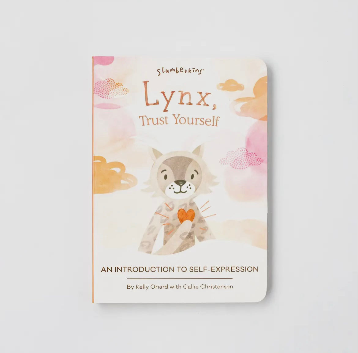 Slumberkins Lynx’s Self Expression Plush Set - with 2 Books