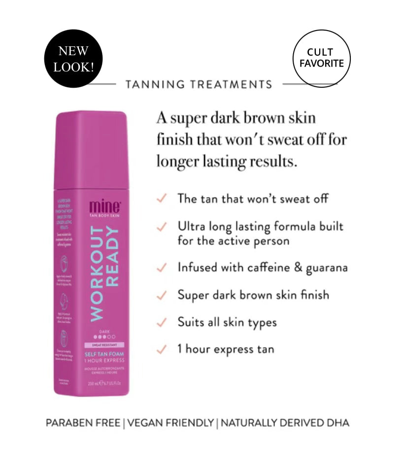 Workout Ready Self Tanning Foam