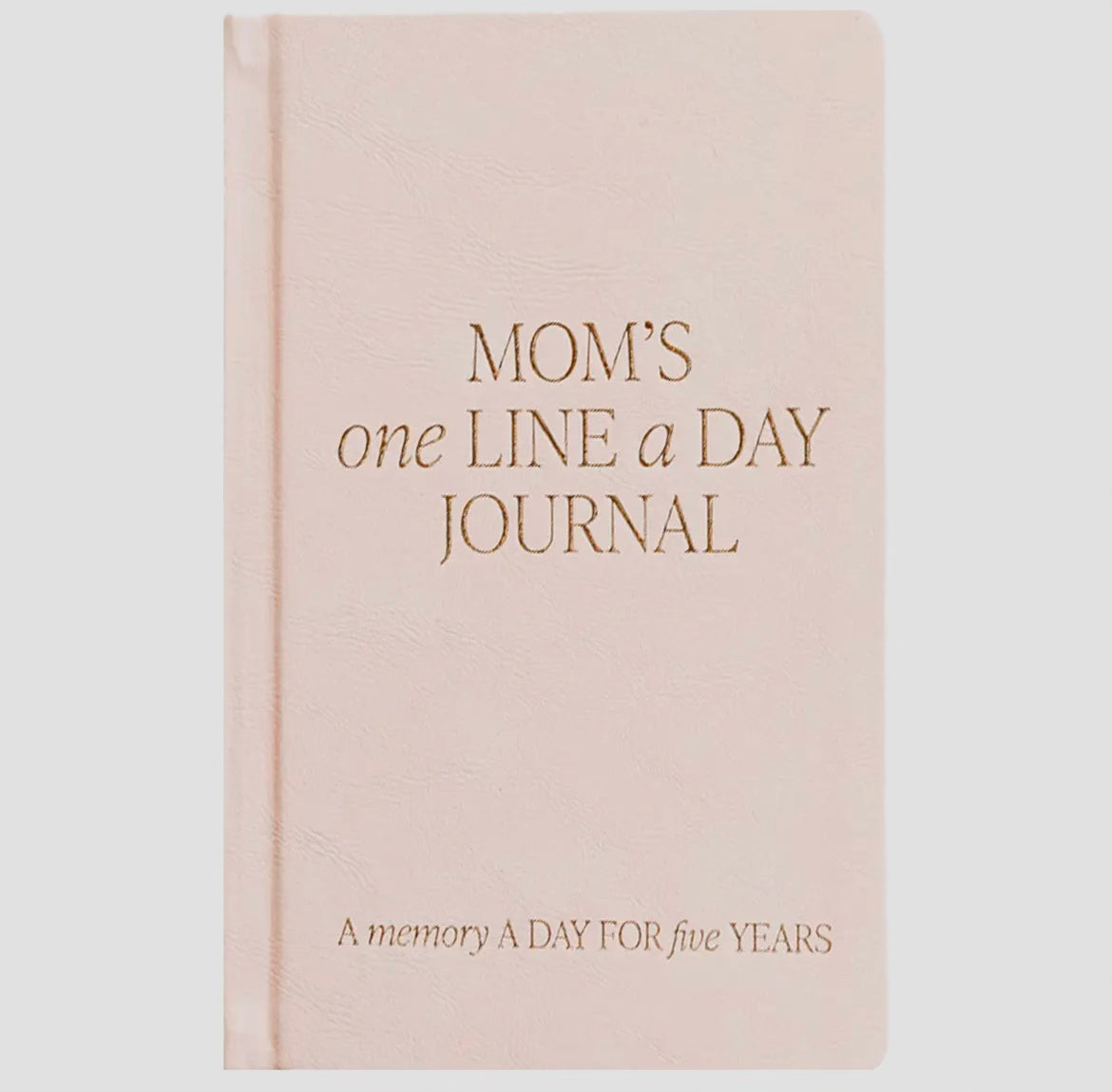 Moms One Line A Day Leather Journal