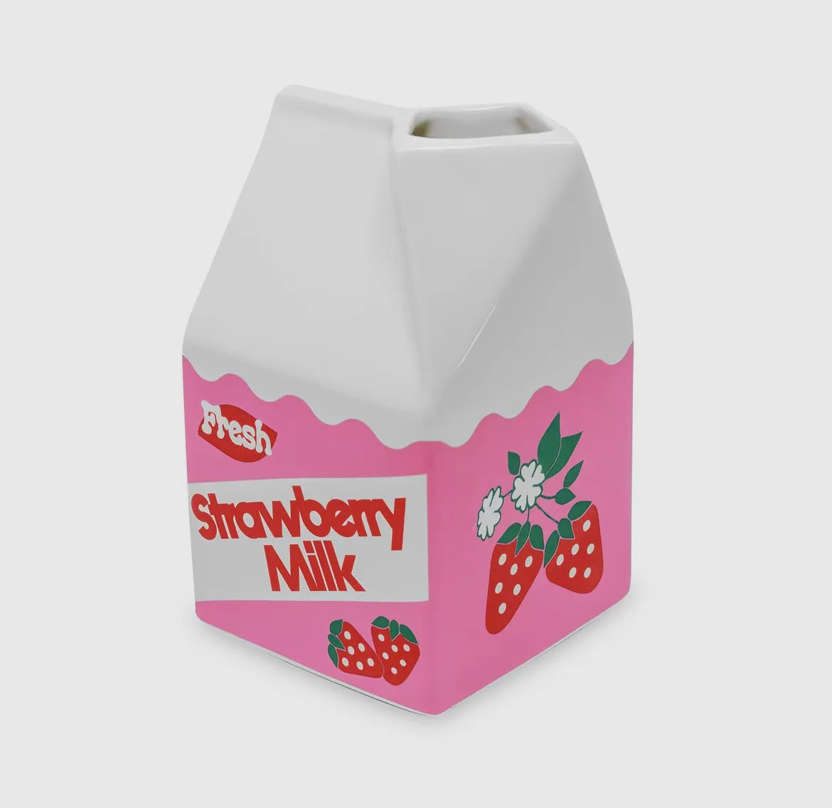 Strawberry Milk Flower Vase