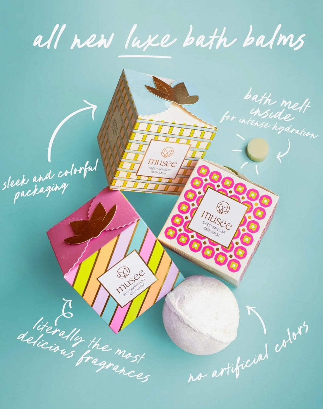 Musee Sweet Paloma Luxe Bath Balm