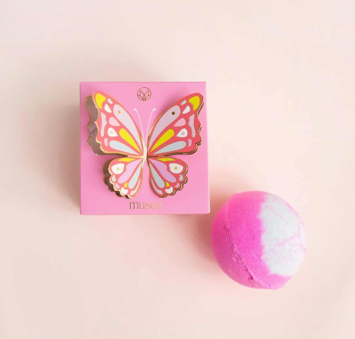 Musee Butterfly Boxed Bath Balm