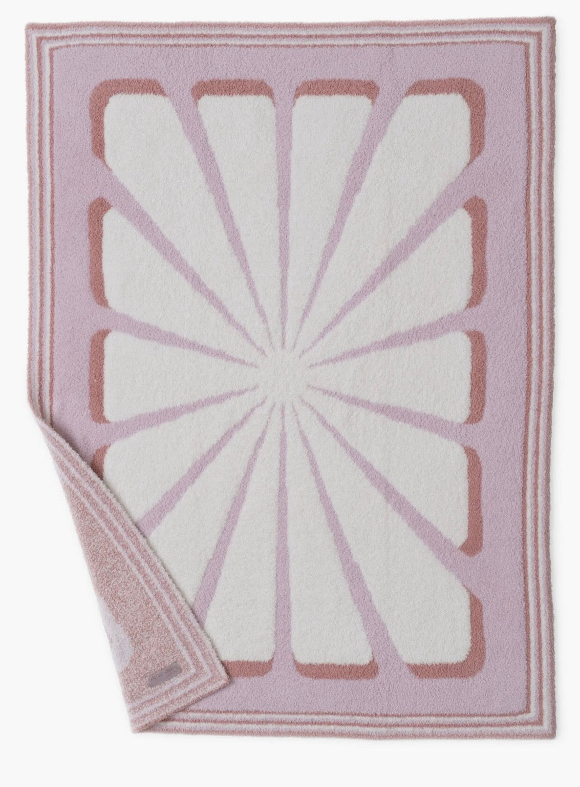 Barefoot Dreams CozyChic Floral Sunburst Stroller Blanket