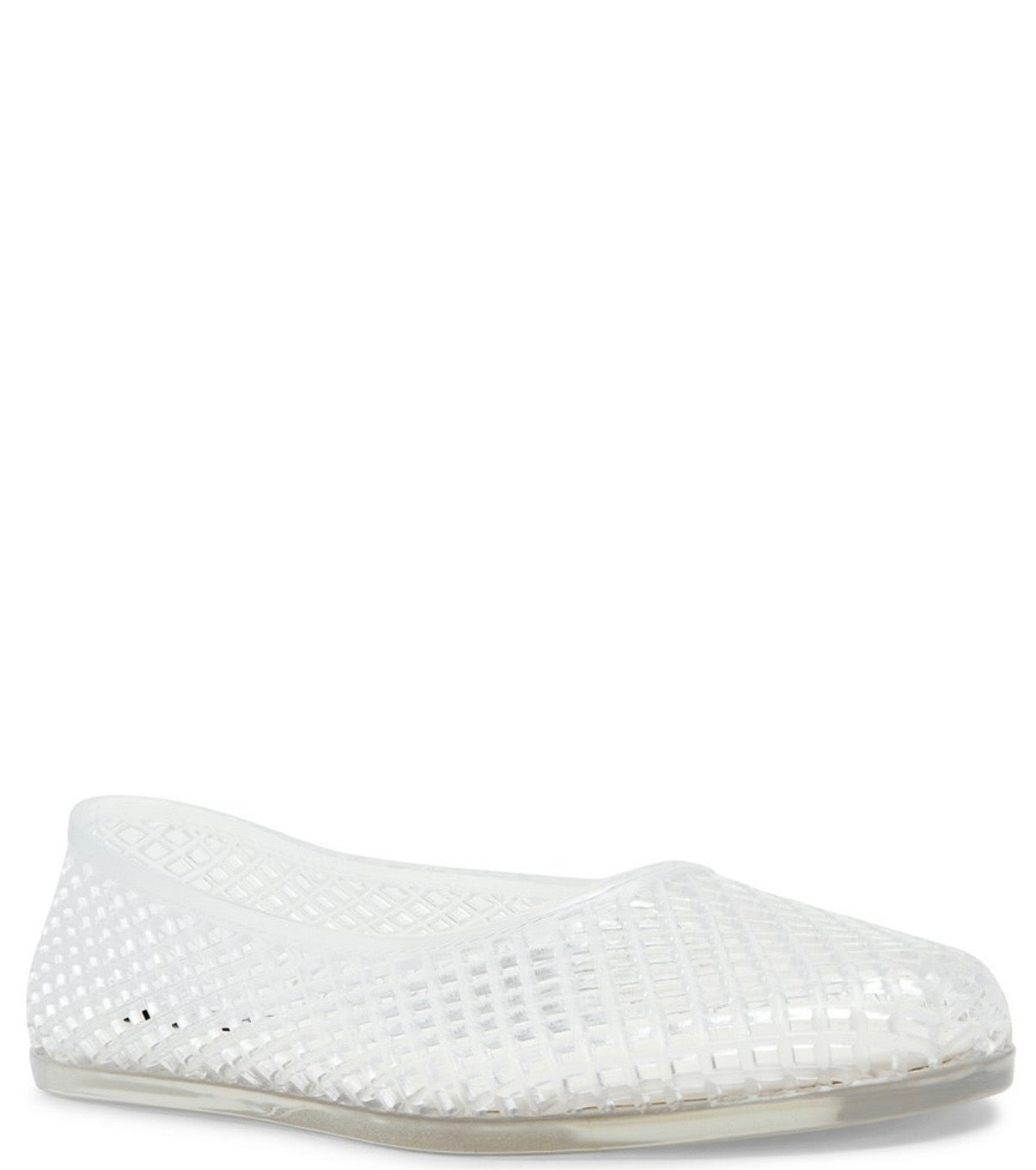 Clear Jellie Slip On Shoes