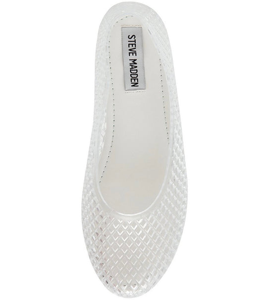 Clear Jellie Slip On Shoes