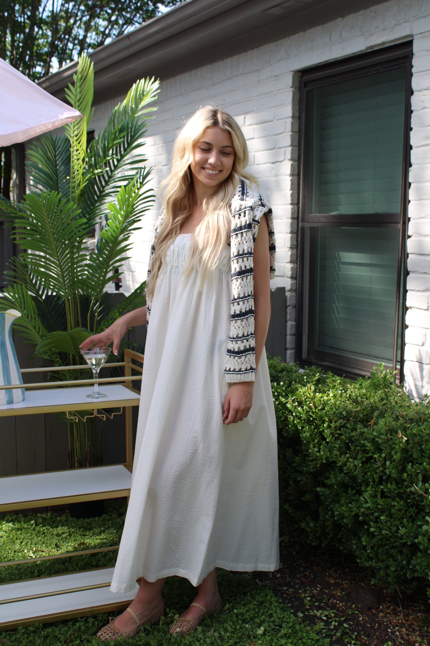 Soy Summer Cotton Midi Dress