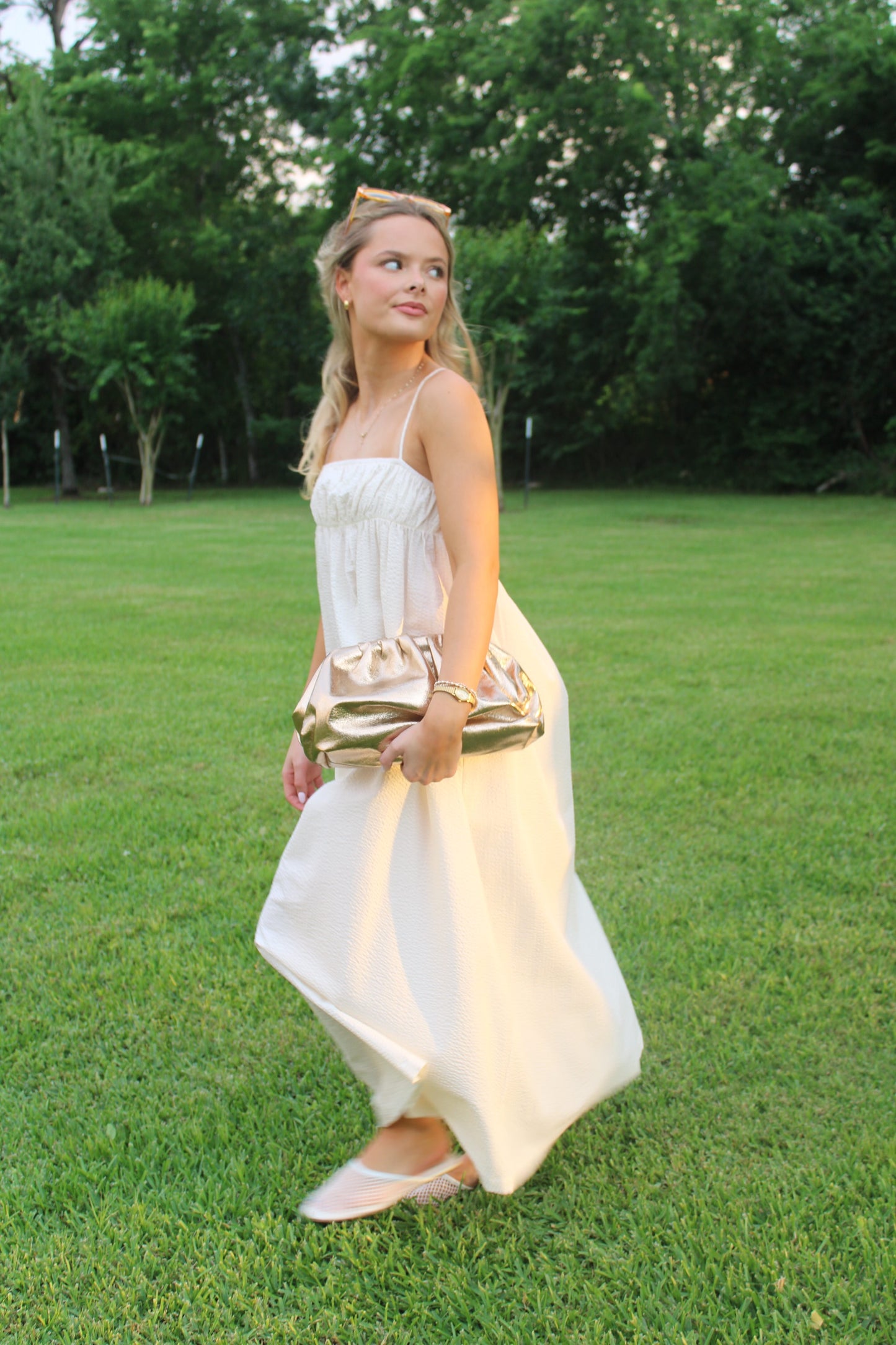 Soy Summer Cotton Midi Dress