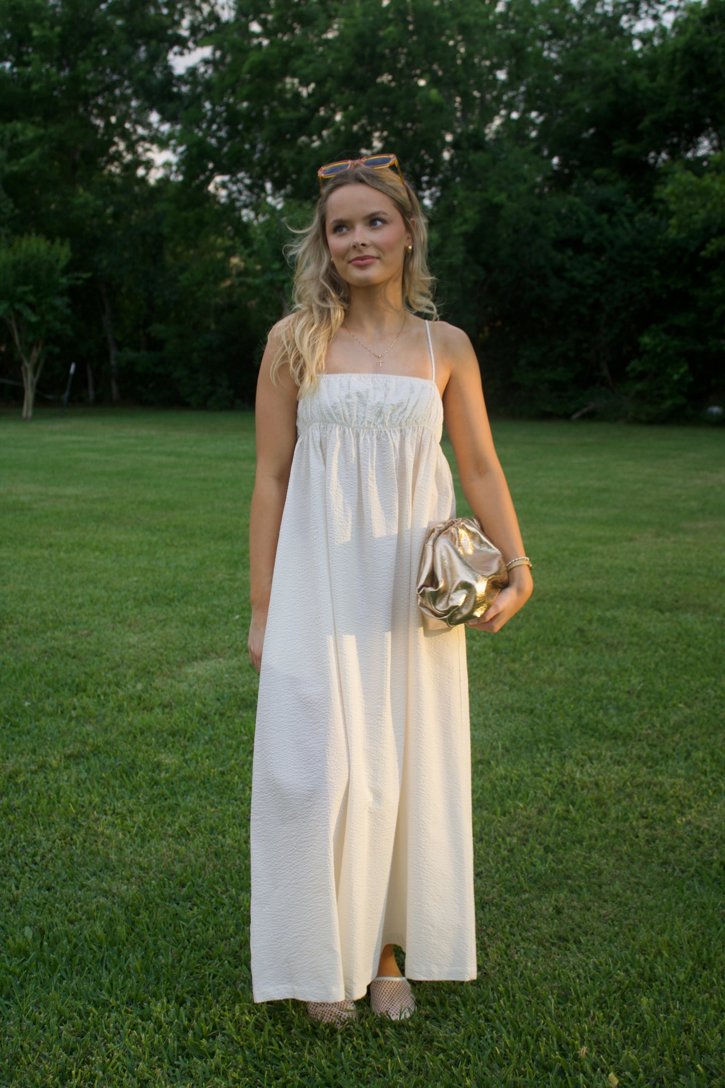 Soy Summer Cotton Midi Dress