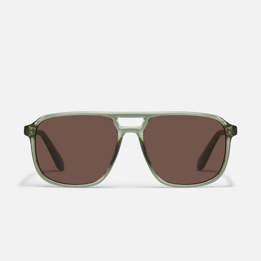 QUAY ON THE FLY MOSS SUNGLASSES