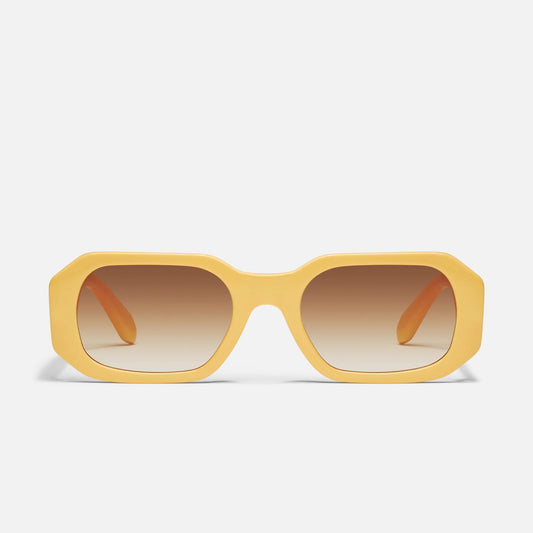 QUAY HYPED UP YELLOW SUNGLASSES