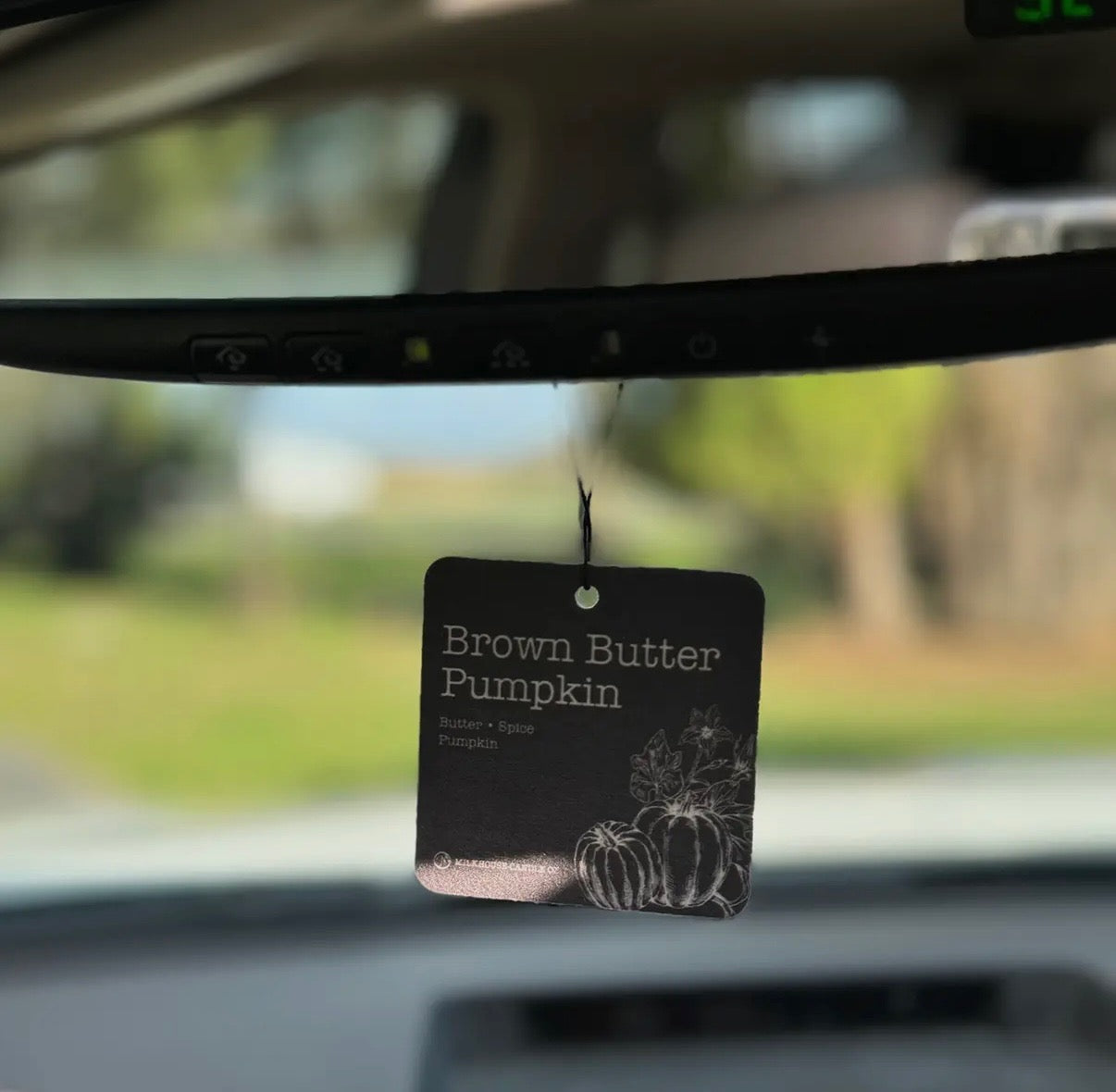 BROWN BUTTER PUMPKIN CAR FRESHENER
