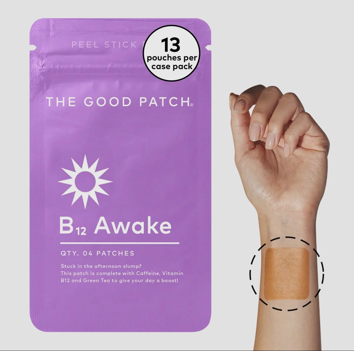 The Good Patch B12 Awake Wellness Patch