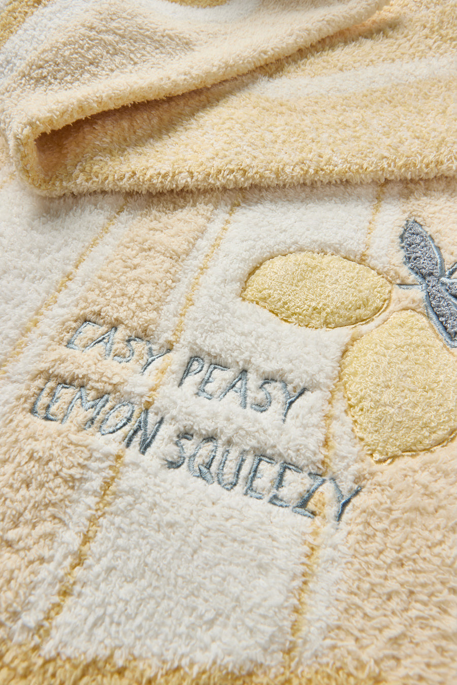 Barefoot Dreams CozyChic Lemon Stroller Blanket