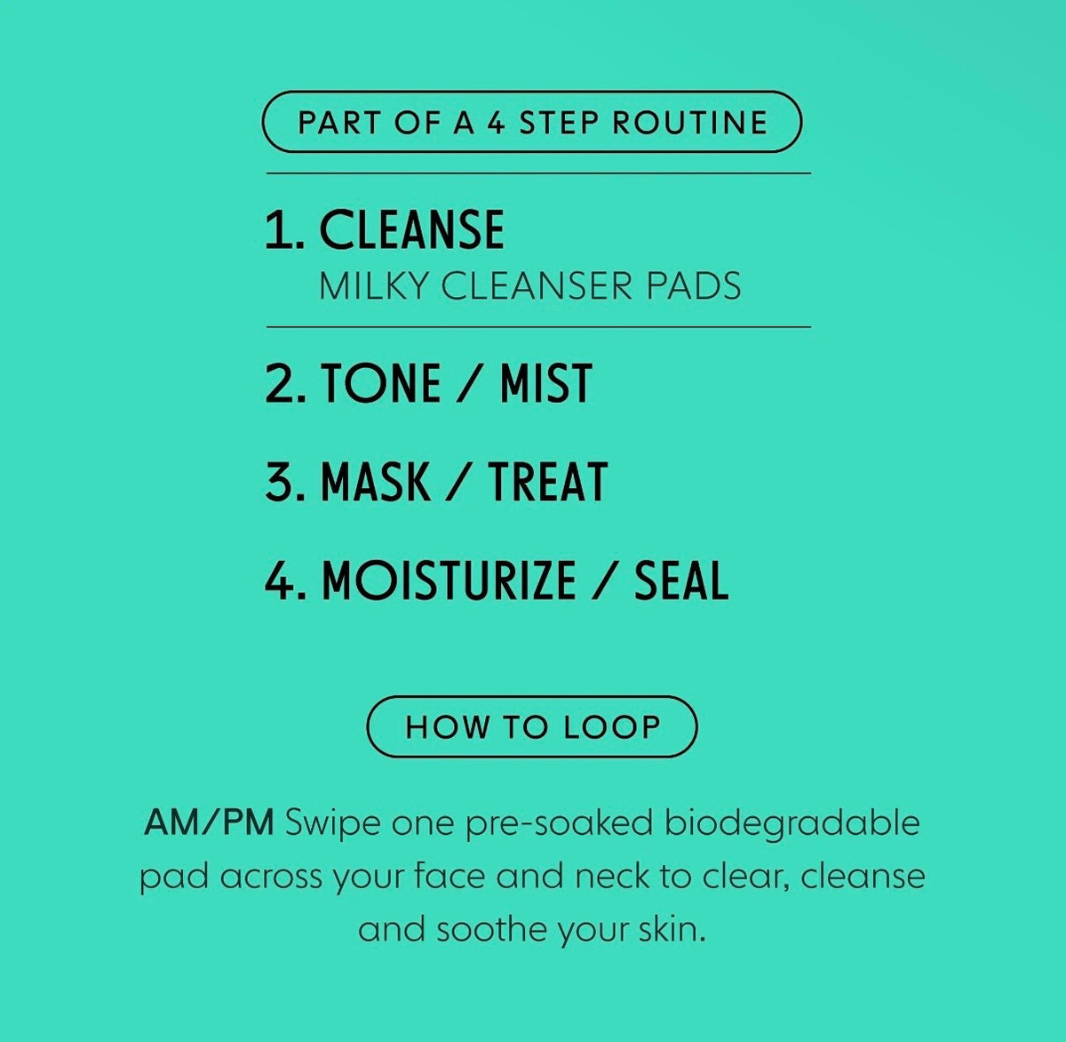 LOOPS MILKY CLEANSER PADS