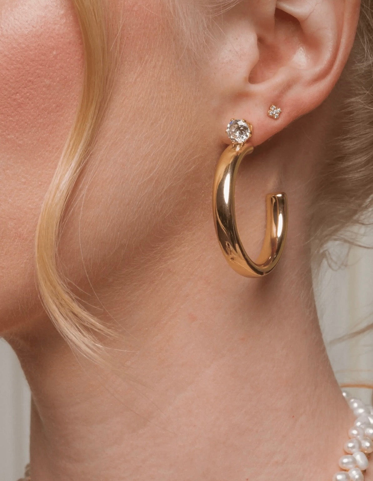 JAIDA HOOP EARRING