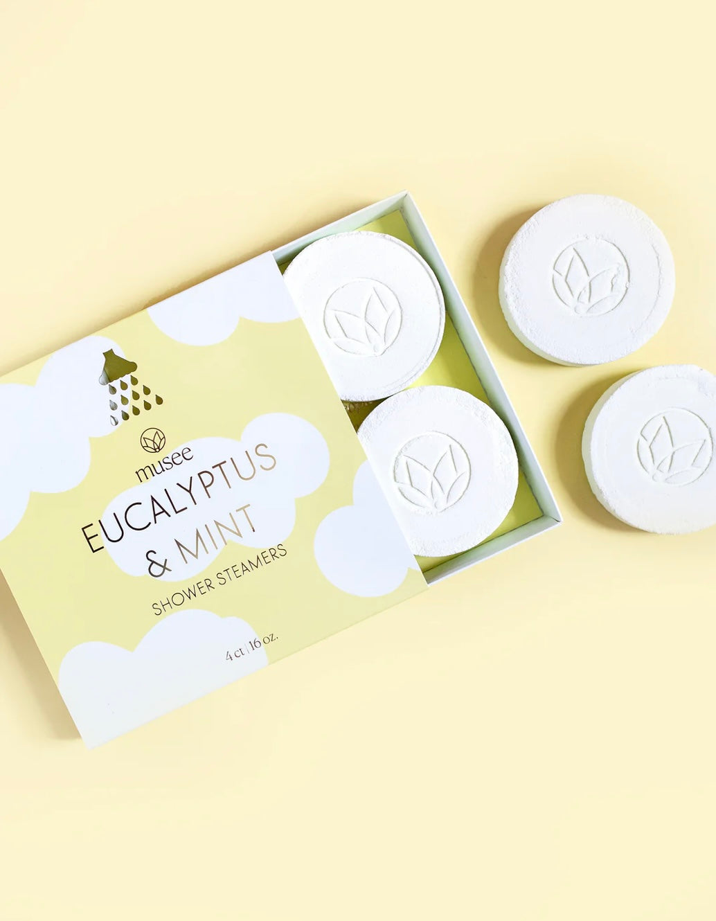Musee Eucalyptus & Mint Shower Steamers (Set of 4)