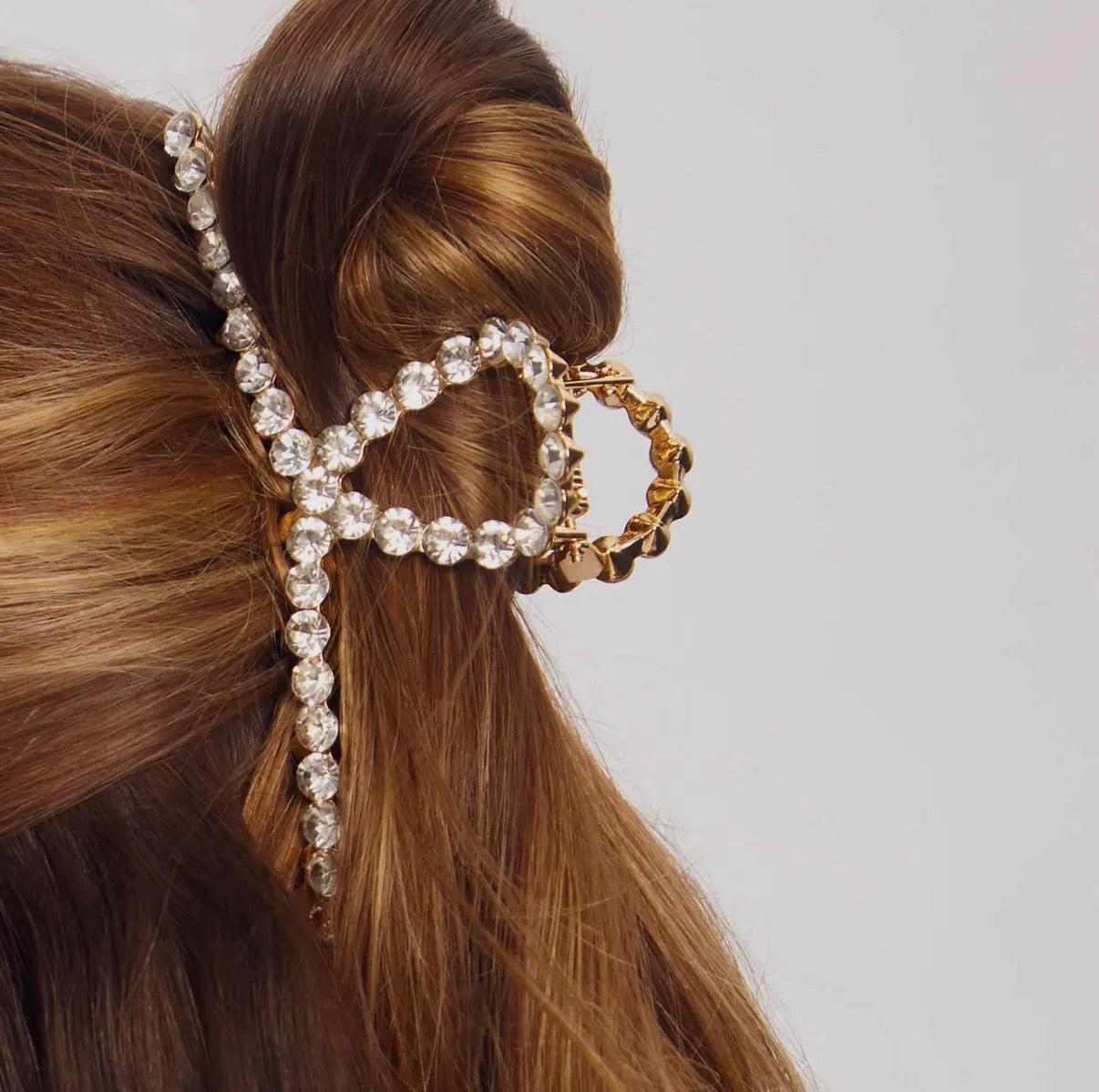 Metal Rhinestone Hair clip