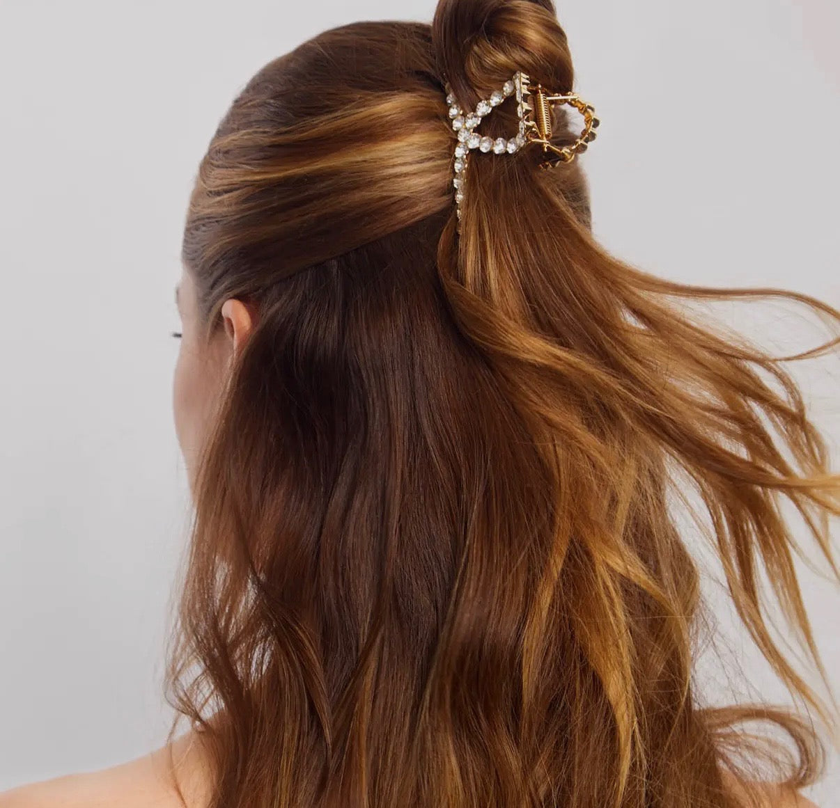 Metal Rhinestone Hair clip