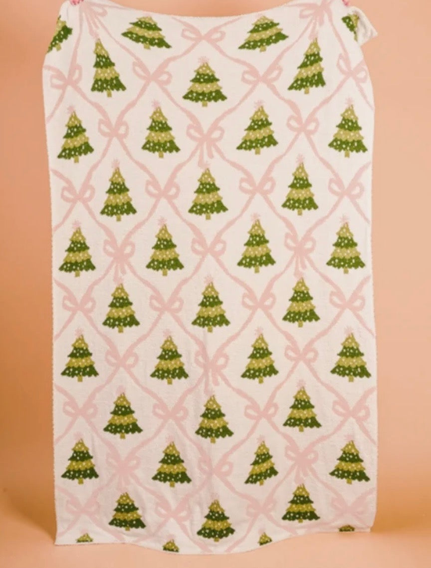Twinkling Trees Blanket