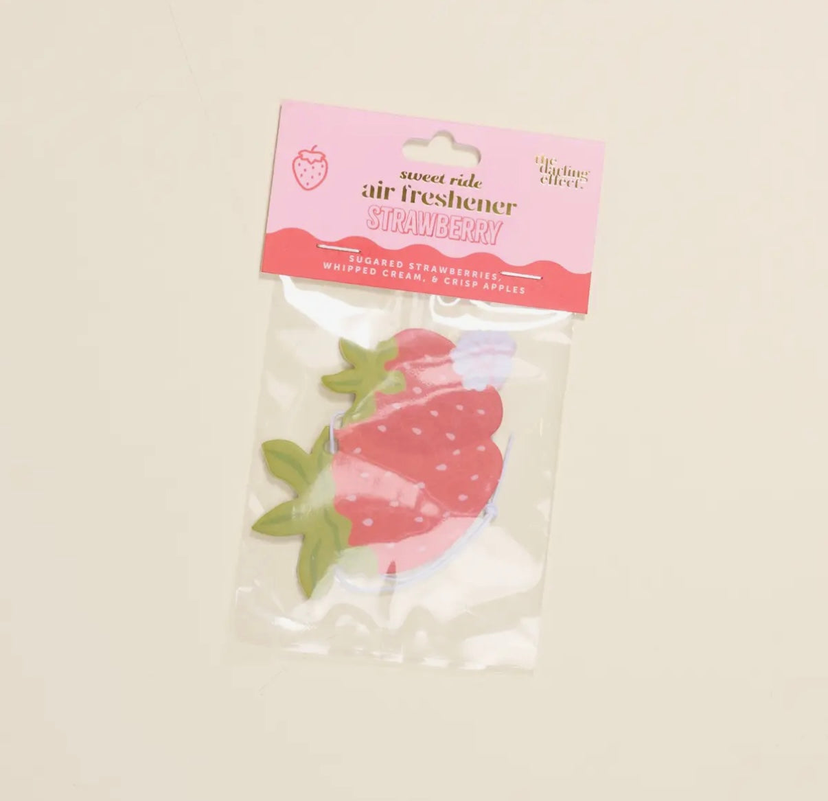 Strawberry Scented Car Freshie