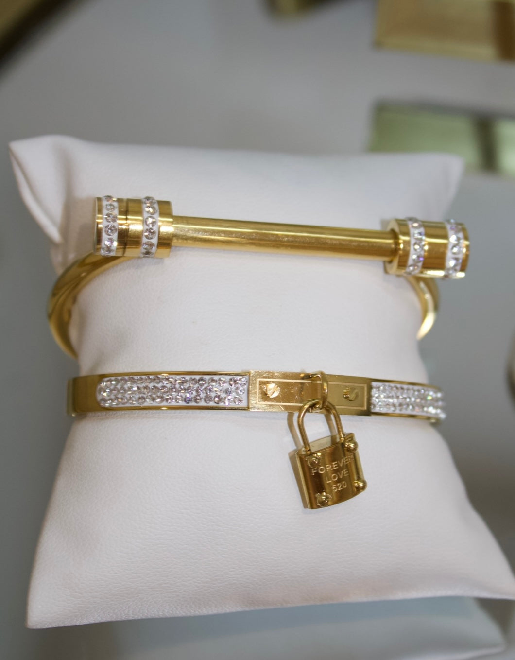 Diamond & Gold Bracelet