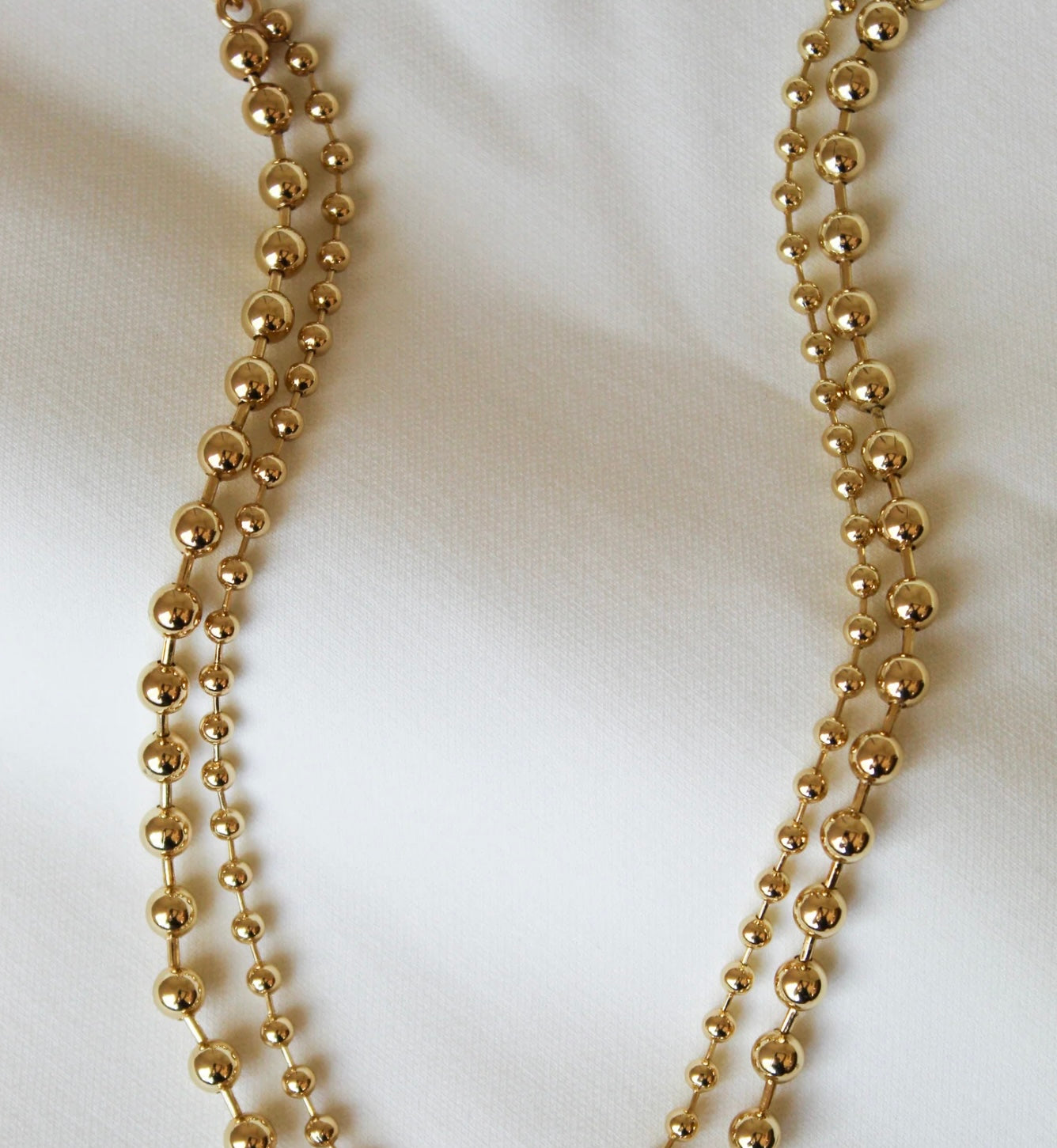 Pierce Double Layered Necklace