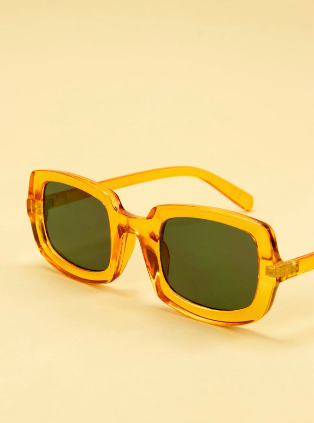 Powder Sadie Yellow Sunglasses